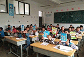 缅中友好协会向缅甸122名聋哑儿童捐赠了“校服定制”着装